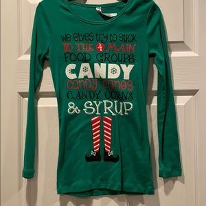 NWT Holiday long sleeve tee
